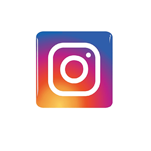 Etiquette carré NFC Instagram 3 x 3 cm