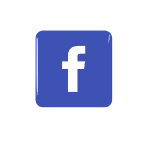 Etiquette carré NFC Facebook 3 x 3 cm